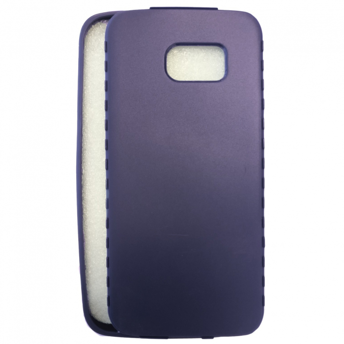 Husa Samsung Galaxy S7 Edge Full Silicone Albastru [5]