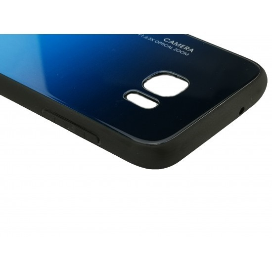 Husa Samsung Galaxy S7 Edge Hybrid Back Degrade, Albastru [11]