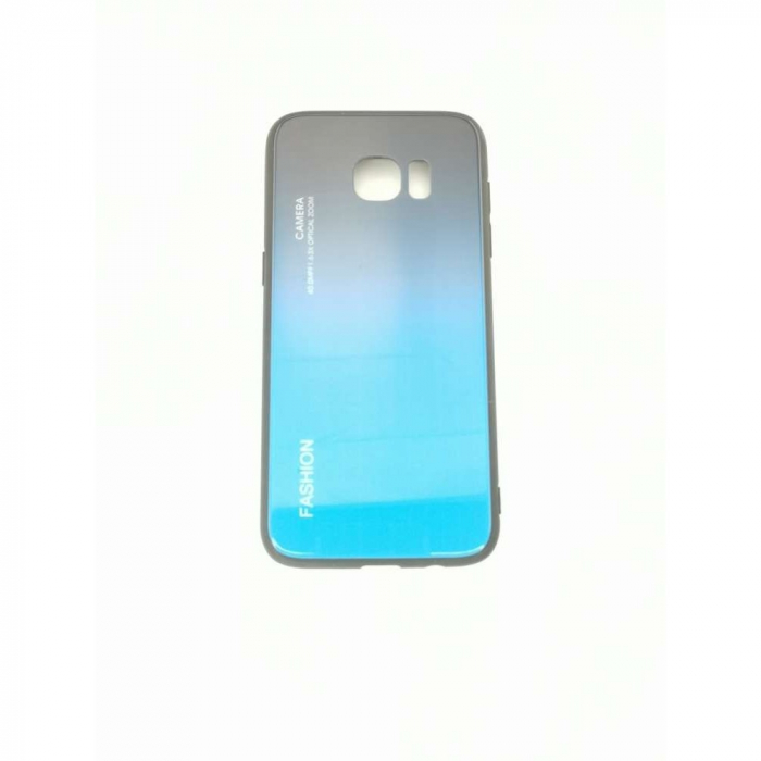 Husa Samsung Galaxy S7 Edge Hybrid Back Degrade, Albastru [2]