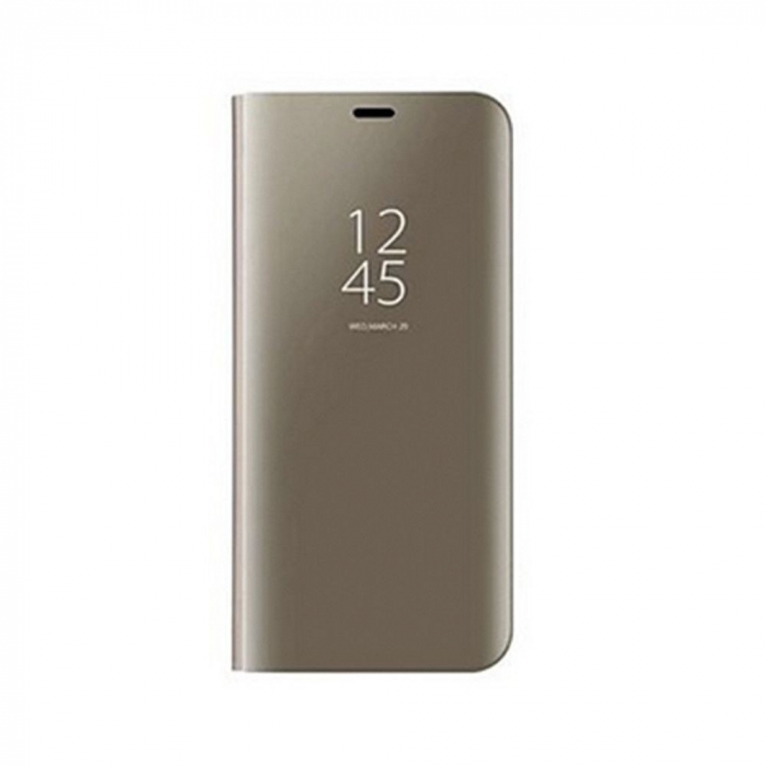 Husa Samsung Galaxy S7 Flip Cover Oglinda Auriu [4]