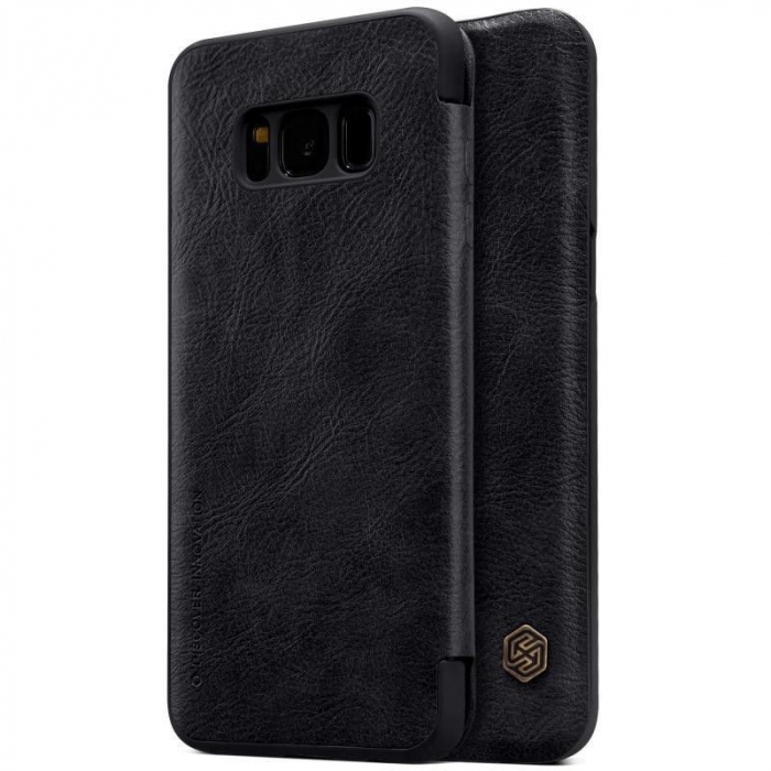 Husa Samsung Galaxy S8 Plus Nillkin Qin tip carte Negru [3]