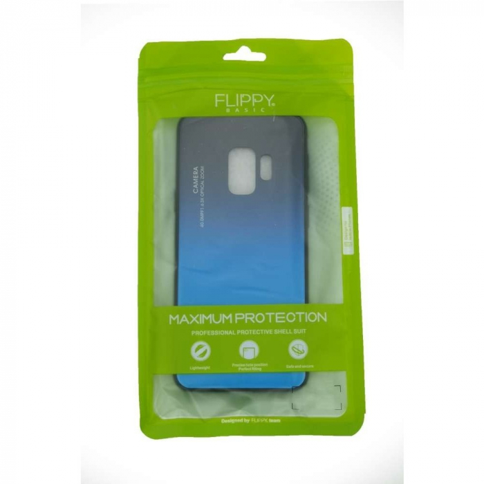Husa Samsung Galaxy S9 Hybrid Back Degrade, Albastru [4]