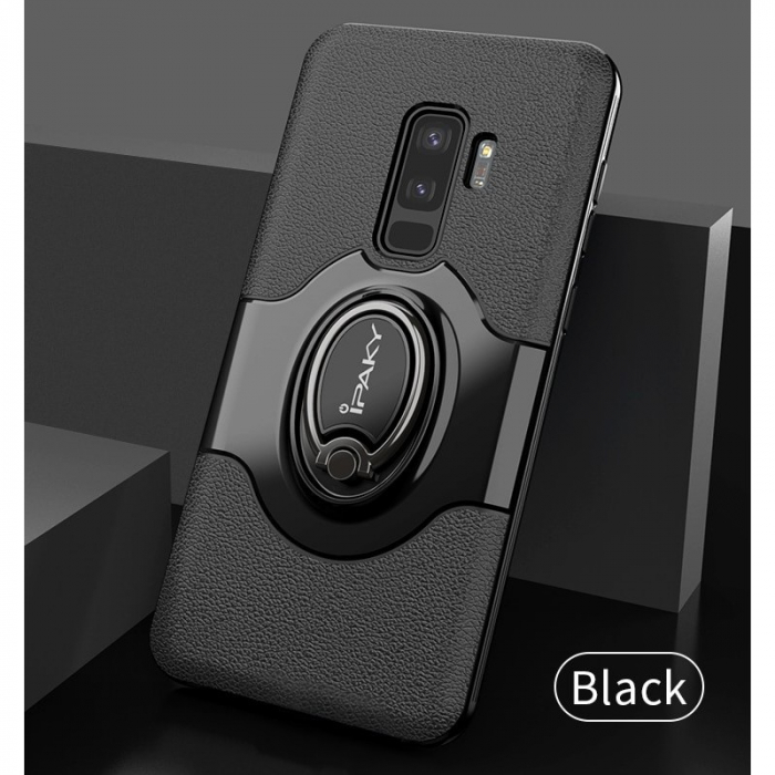 Husa Samsung Galaxy S9 Ipaky Ring Negru [6]