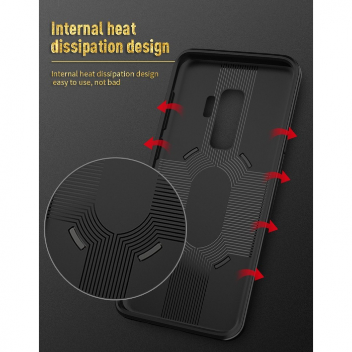 Husa Samsung Galaxy S9 Ipaky Ring Negru [5]