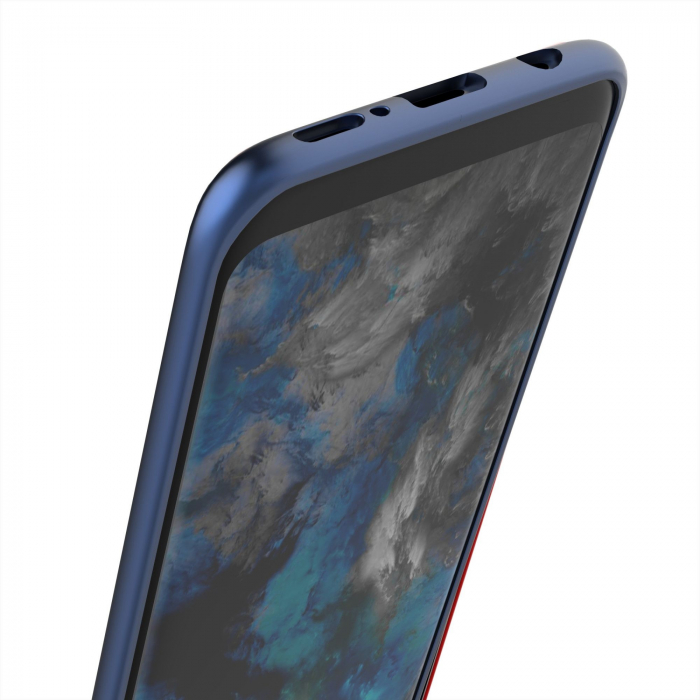 Husa Samsung Galaxy S9 Luxury Case Albastru [4]