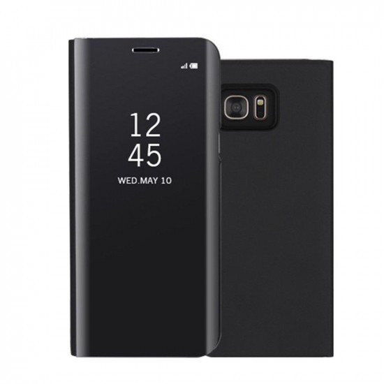 Husa Samsung Galaxy S9 Plus Flip Cover Oglinda Negru [1]