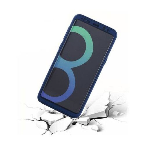 Husa Samsung Galaxy S9 Plus Full Silicone Albastru [4]