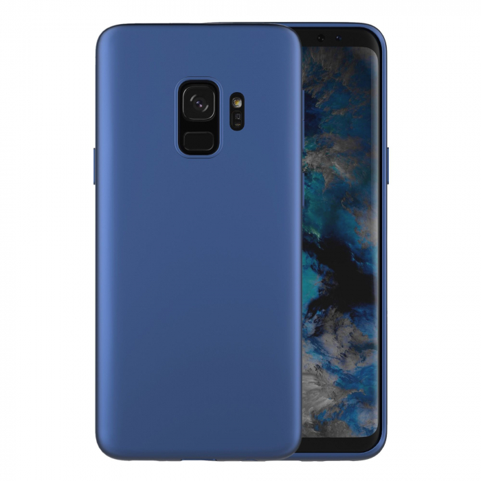Husa Samsung Galaxy S9 Plus Luxury Case Albastru [2]