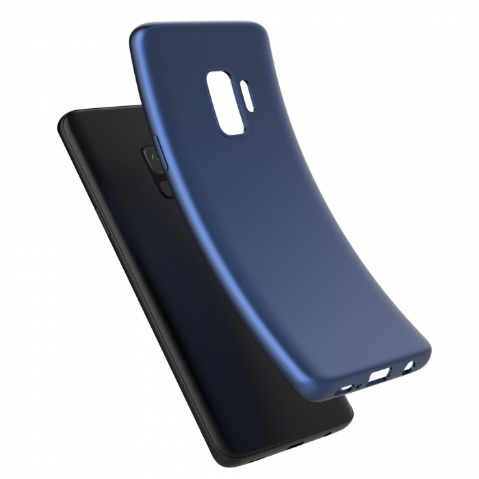 Husa Samsung Galaxy S9 Plus Luxury Case Albastru [3]