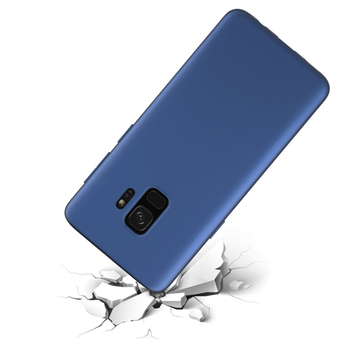 Husa Samsung Galaxy S9 Plus Luxury Case Albastru [6]
