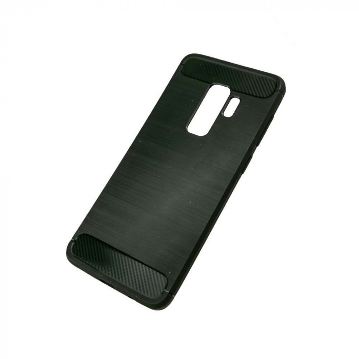 Husa Samsung Galaxy S9 Plus Tpu, carbon, Negru [4]