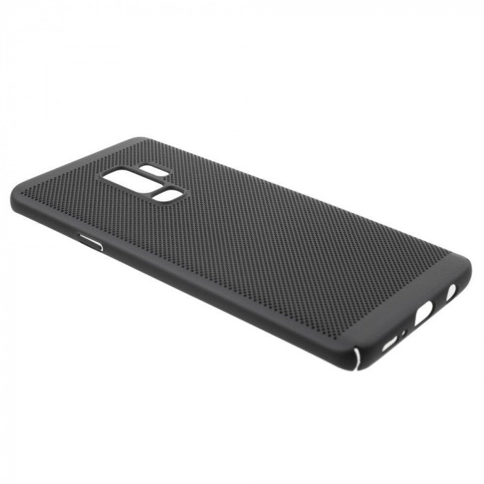 Husa Samsung Galaxy S9 Plus Ultra Slim cu aerisire Negru [5]