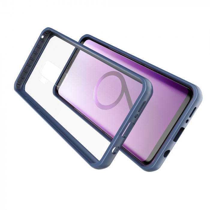 Husa Samsung Galaxy S9 shockproof acrylic Albastru [6]