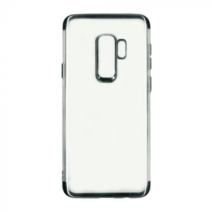 Husa Samsung Galaxy S9 Transparent cu Margini Negre [1]