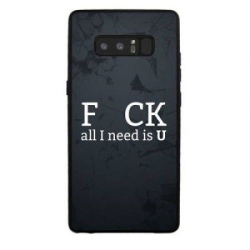 Husa Samsung Note 8 Multicolor Mesaj Fcuk [1]