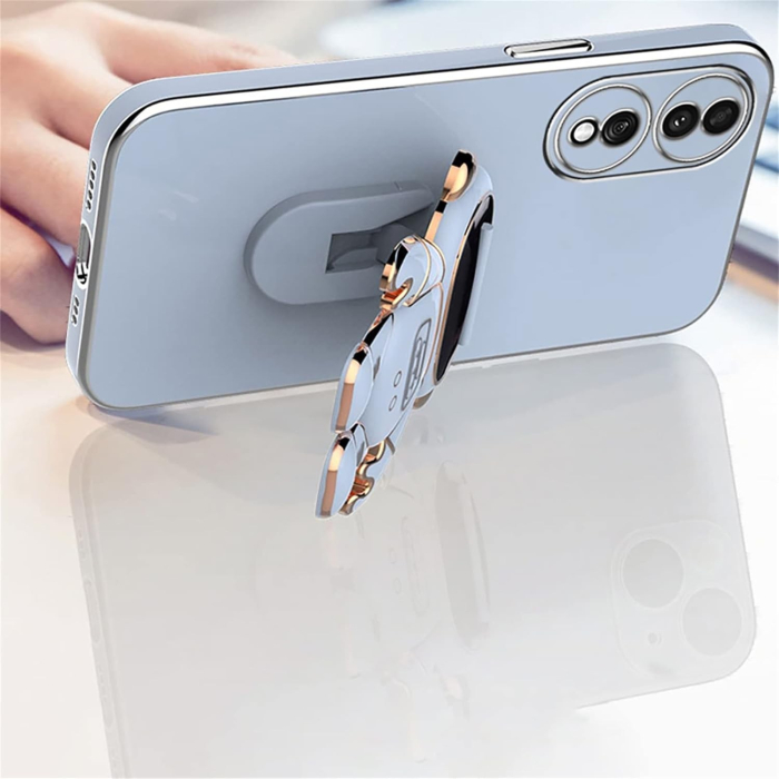 Husa Telefon 2in1, Flippy, Compatibila Huawei Mate 50 Pro, Carcasa TPU cu Suport Inclus Tip Astronaut, Protectie Camere, Albastru [6]