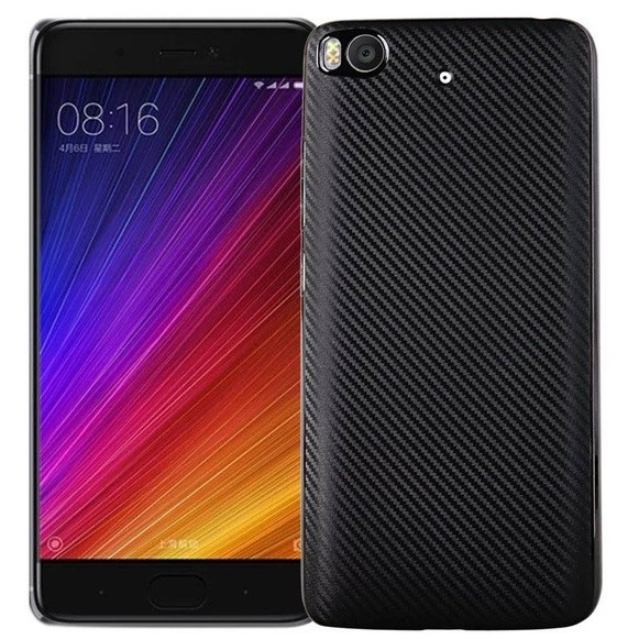 Husa Xiaomi Mi 5S i-Zore Carbon Fiber Negru [3]