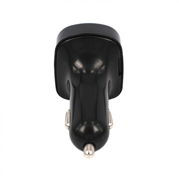 Lichidare Incarcator Auto cu MP3 Player, Flippy, Bluetooth 5.0, 5V, 2 x USB, Type C, Negru [5]