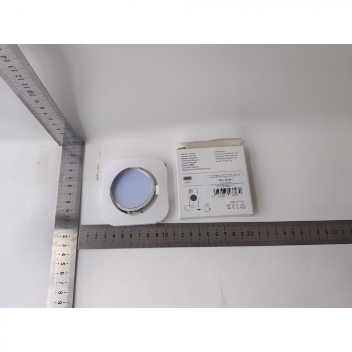 Incarcator Magnetic Wireless cu tehnologie Magsafe 15W compatibil Apple iPhone cu incarcare rapida pentru 12/12 Pro/12 [7]