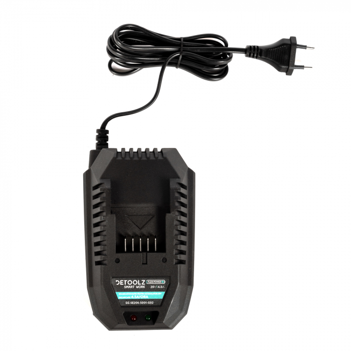 Incarcator rapid, Detoolz, pentru acumulator 20V, incarcare 4.5A/h [3]