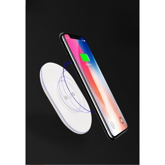 Incarcator Wireless QI Universal WUW-W05 Flippy Blister, Alb [5]