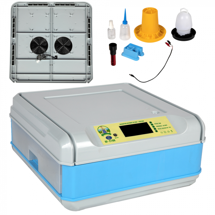 Incubator automat 1 sertar, 64 oua gaina [3]