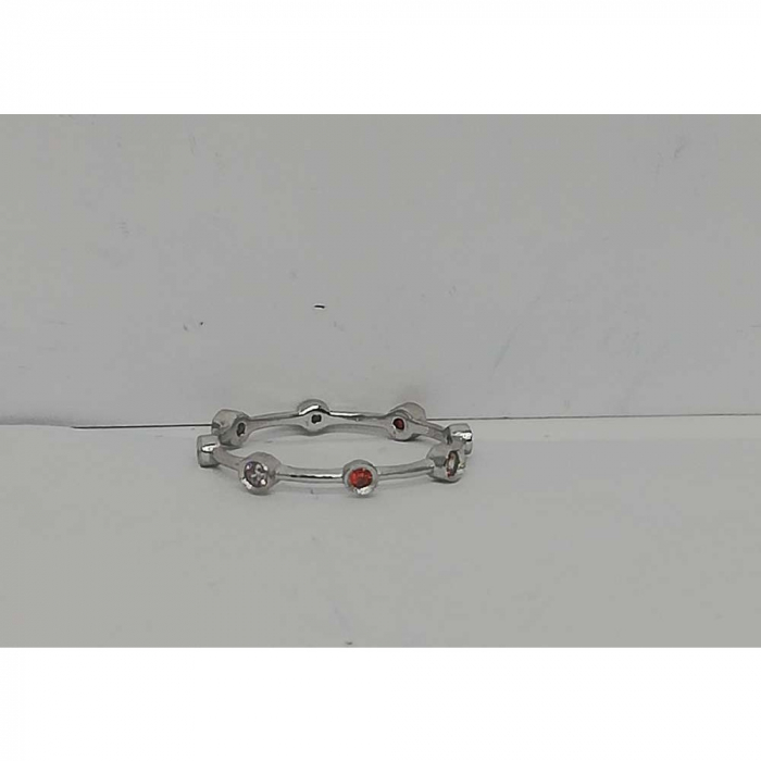 Inel Argint 925, Circular cu Pietre Colorate M54 [4]