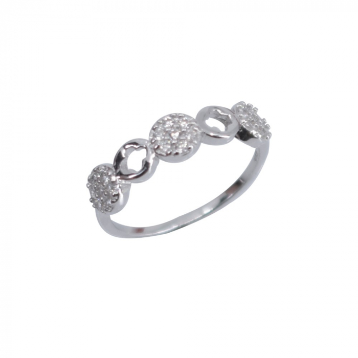 Inel Argint 925 cu Zirconii, Marime 57 (8) [1]