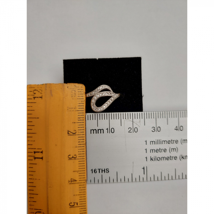 Inel Argint 925 Sarpe cu Pietre, Jolie Silver, 2.3g, 1 cm x 1.5 cm M51 [3]