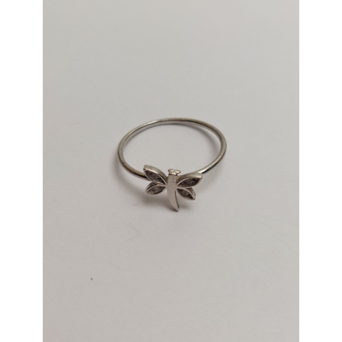 Inel din Argint 925 Libelula cu Pietre, Jolie Silver, 1.3g, 1 cm x 1 cm [2]