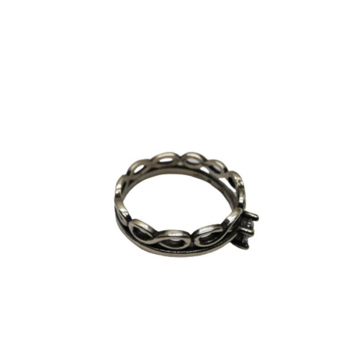 Inel, Jolie Silver, Argint 925 Impletit cu Piatra M 55 [2]