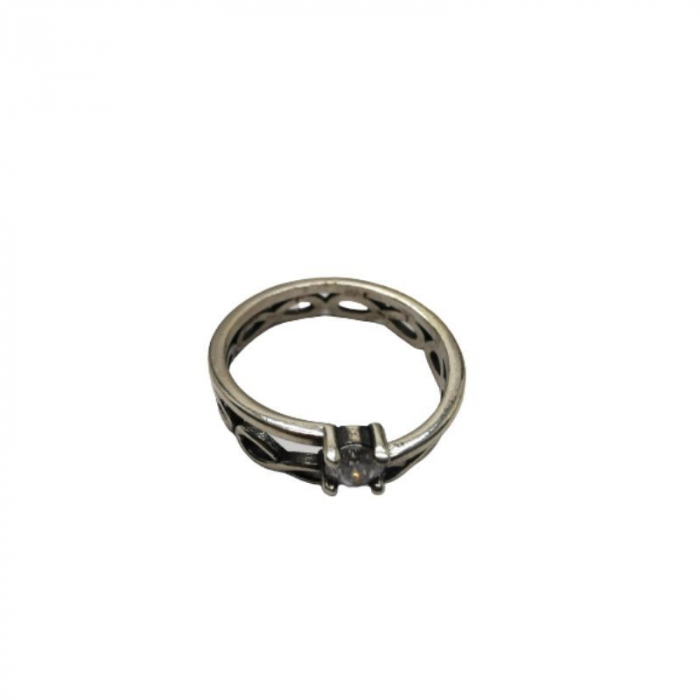 Inel, Jolie Silver, Argint 925 Impletit cu Piatra M 55 [4]