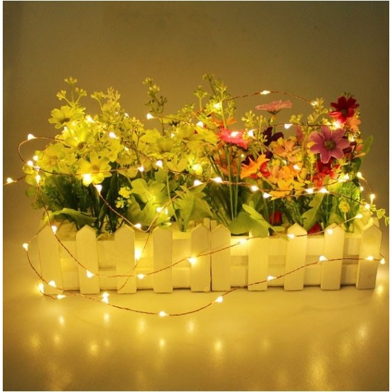 Instalatie Craciun, 10 metri, 100 LED-uri, multicolor RGB, sincronizare muzica, telecomanda 12 de functii, USB, fir cupru, liniar, interior/exterior, Flippy [4]