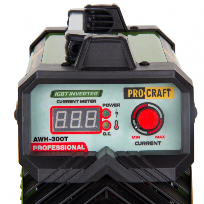 Invertor de sudura Procraft AWH300T, 300 A, 1.6 - 5.0 mm + Masca de sudura cu reglaj automat [5]