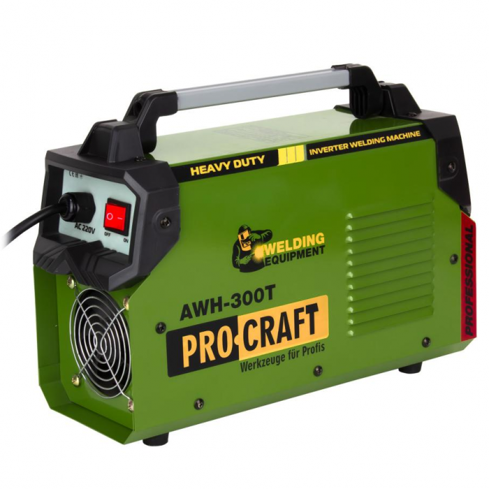 Invertor de sudura Procraft AWH300T, 300 A, 1.6 - 5.0 mm + Masca de sudura cu reglaj automat [4]