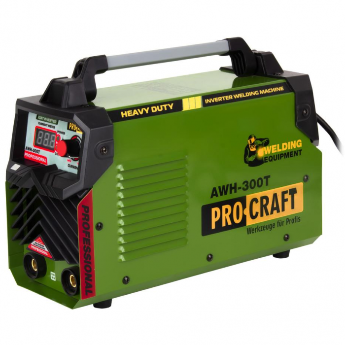 Invertor de sudura Procraft AWH300T, 300 A, 1.6 - 5.0 mm + Masca de sudura cu reglaj automat [3]