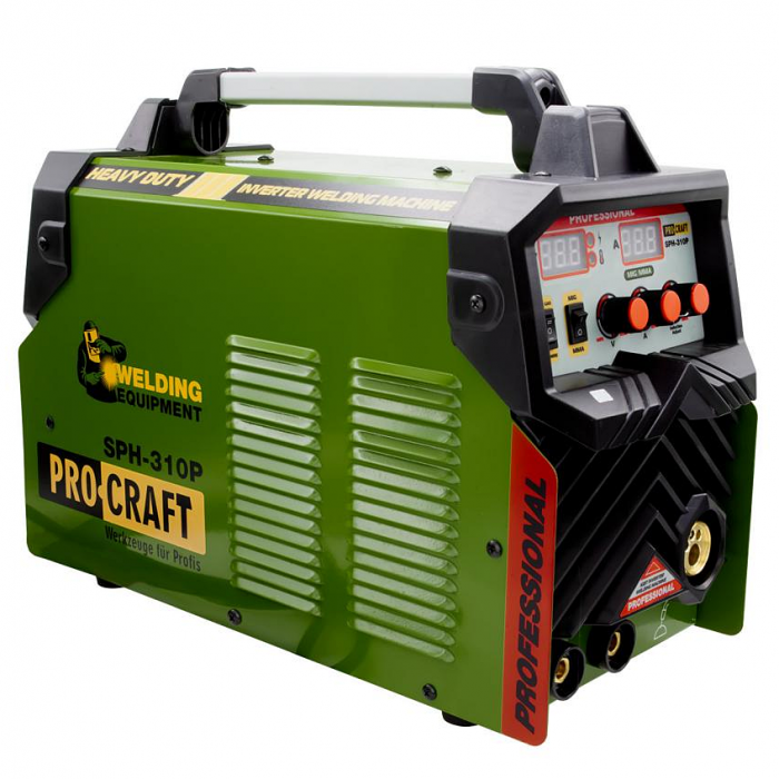 Invertor de sudura semi-automat MIG/MAG/MMA Procraft SPH-310P, 310 A, 1.6 - 4.0 mm [2]