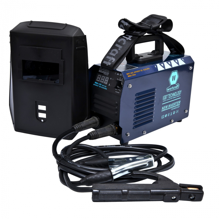 Invertor de sudura WertCraft WRT-005, 20-300 A curent iesire, 230 V, IP21S, MMA, accesorii incluse, valiza transport [6]