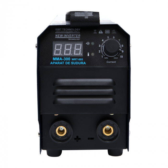 Invertor de sudura WertCraft WRT-005, 20-300 A curent iesire, 230 V, IP21S, MMA, accesorii incluse, valiza transport [5]