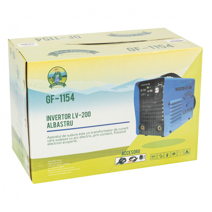 Invertor de sudura Micul Fermier LV-200, 200 A, 1.6 - 5 mm [7]