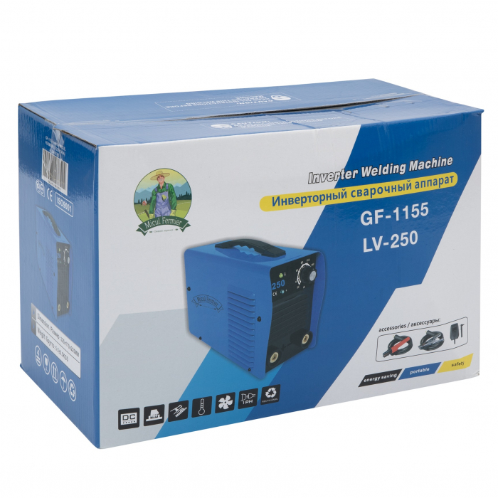 Invertor de sudura Micul Fermier LV-250, 250 A, 1.6 - 5 mm [8]