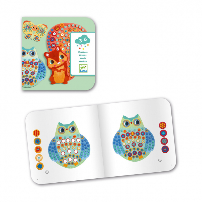 Joc creativ mozaic Milfiori, Djeco [4]