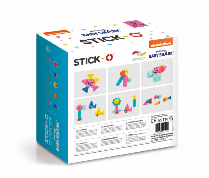 Joc cu magneti Stick-O, Baby Shark [4]