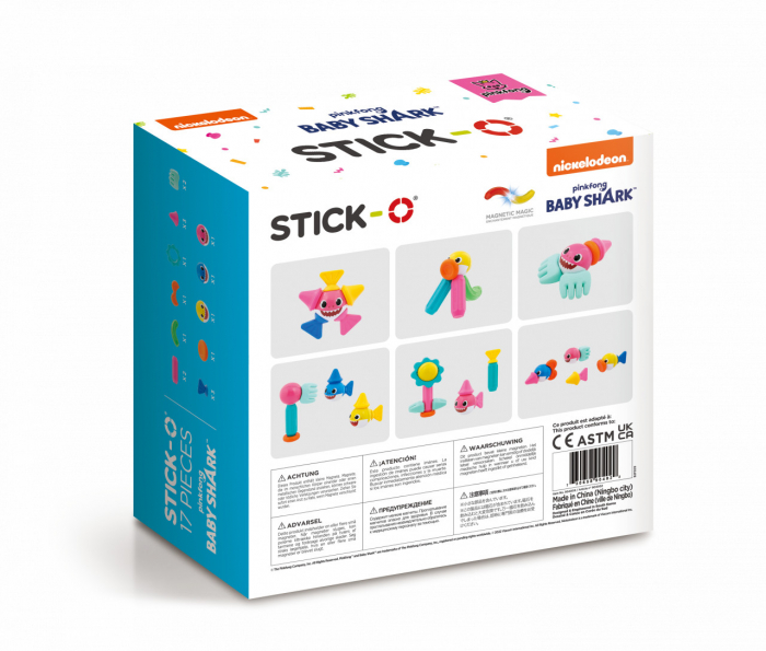 Joc cu magneti Stick-O, Baby Shark [2]