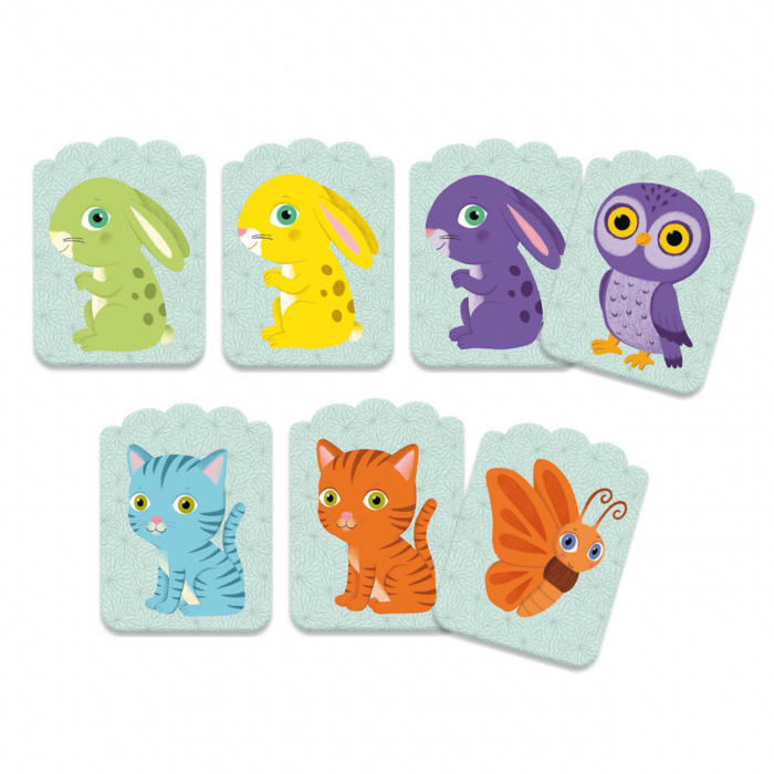 Joc de carti Toddler Little Match, Djeco [2]
