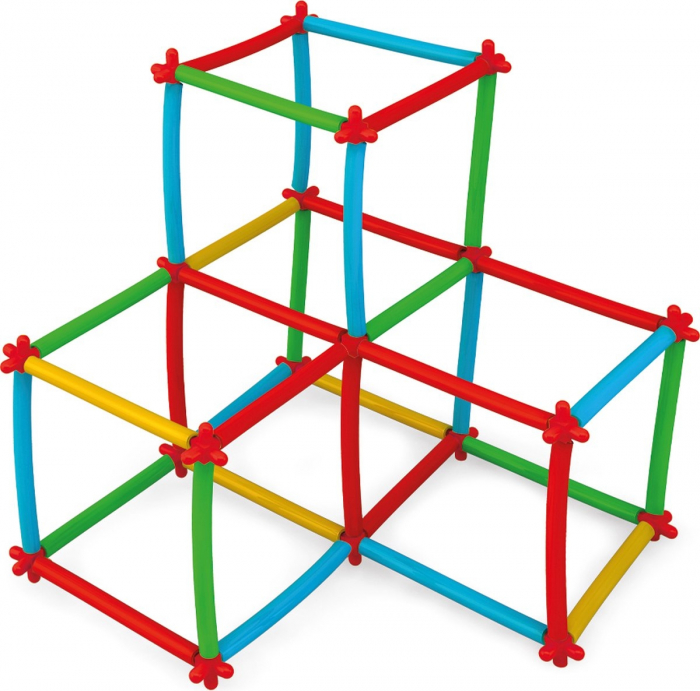 Joc de indemanare si strategie Bamboo Sticks, 300 piese, Multicolor [5]