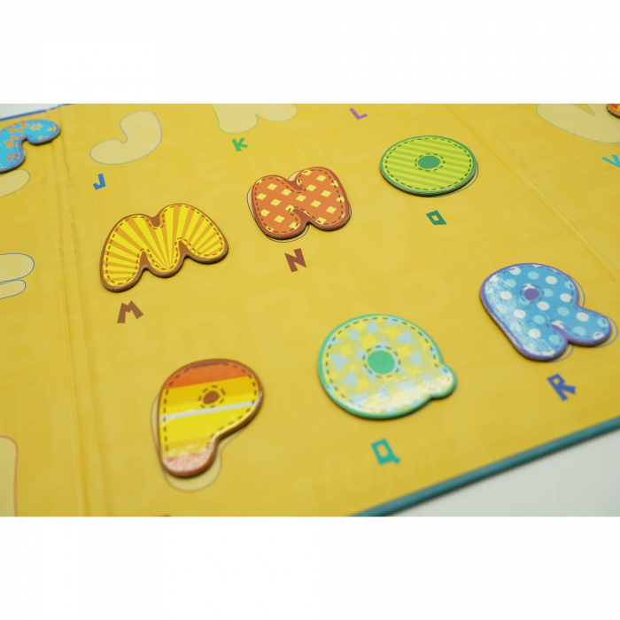 Joc educativ magnetic tip carte, Fancy Magnetic Chartlet, 26 de piese, +3 ani, multicolor [12]