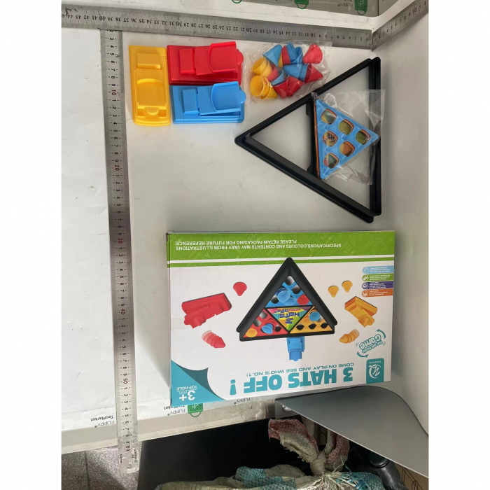 Joc Interactiv pentru Copii, Flippy, 3 Hats Off, Tabla de Joc, Figurine Palarii, +3 Ani, Multicolor [2]