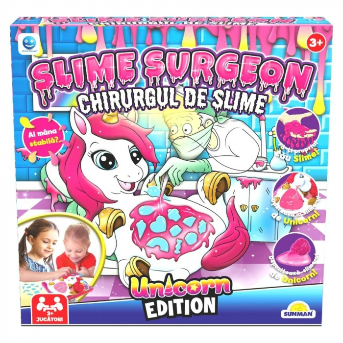 Joc interactiv, Smile Games, Chirurgul de Slime, Unicorn Slime Surgeon,  27 x 6 x 27 cm [3]