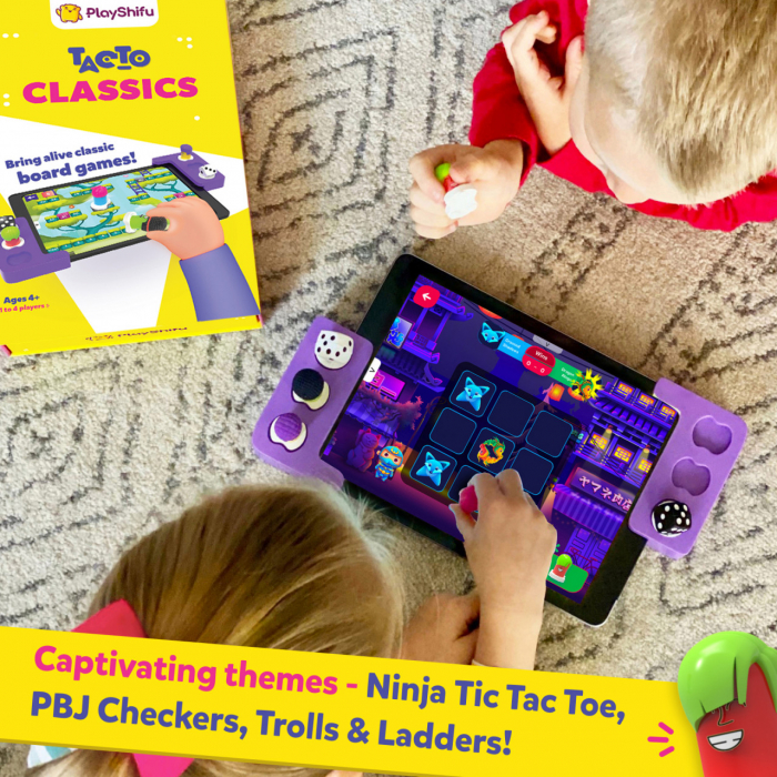 Joc STEM Tacto Jocuri clasice, PlayShifu [4]
